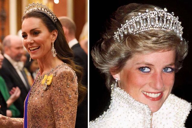 Кейт Міддлтон одягла 'сукню помсти' на дипломатичний прийом і передала гостям 'привіт' від принцеси Діани