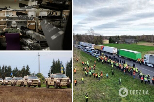 Блокада кордону поляками затримує постачання допомоги Україні