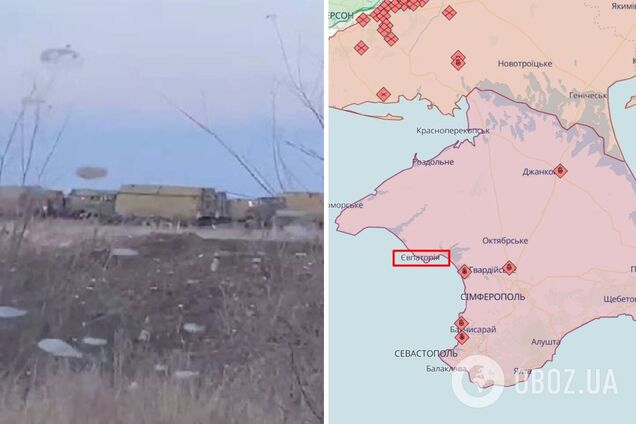 Оккупанты пытались замаскироваться: 'Атеш' обнаружил штаб одного из подразделений армии Путина в Евпатории. Фото и видео