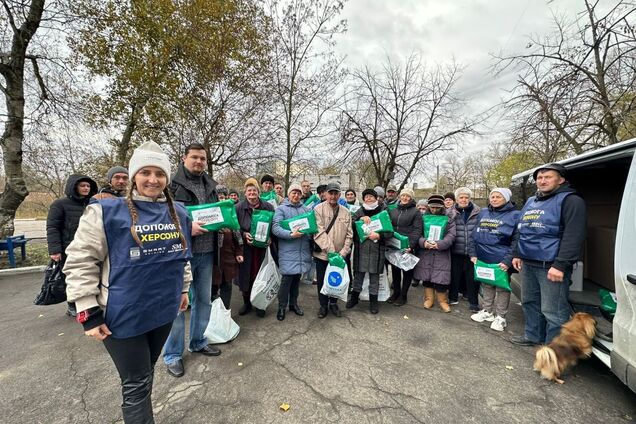 Жители Херсона в очередной раз получили помощь от Smart Maritime Group