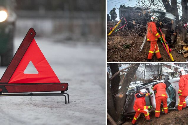 В результате ДТП пострадал водитель авто