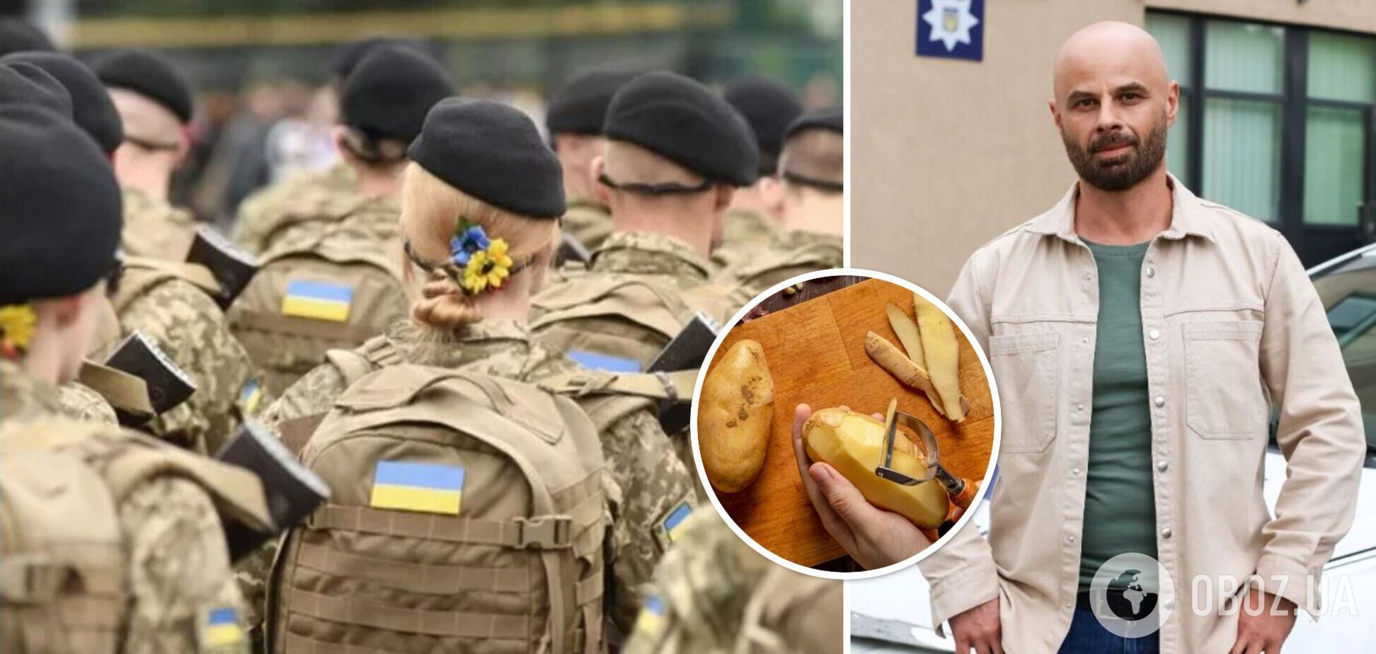 Артист Михаил Кукуюк рассказал о 'лучшей актрисе Украины', которая после 24 февраля пошла чистить картофель на фронт