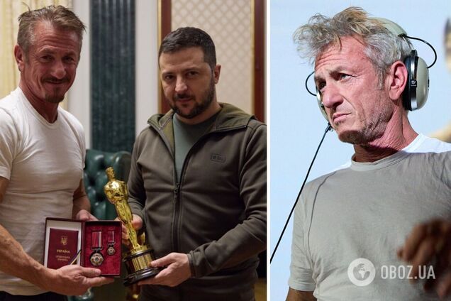 Шон Пенн снялся в новелле 'Орел' украинского режиссера Мирослава Слабошпицкого, вошедшего в киноальманах 'Война глазами животных'