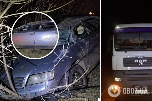 Пасажир залишився без ніг: на Одещині п'яний водій-правоохоронець влаштував ДТП. Фото