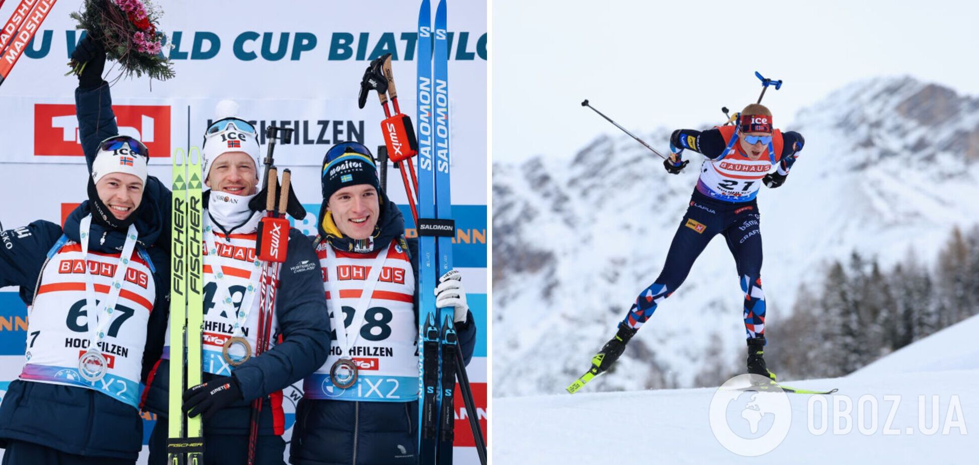 Весь подіум: на Кубку світу з біатлону відбулася унікальна ситуація