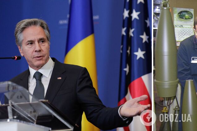 Блінкен: 90% допомоги Україні у сфері безпеки США витратили на своїх виробників