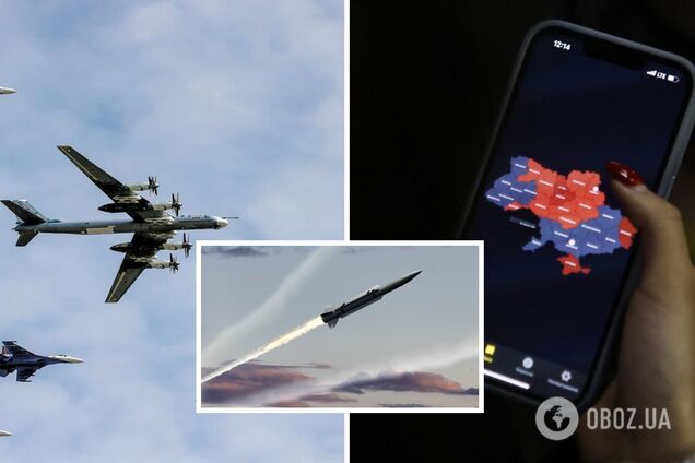 Россия впервые за почти 80 дней запустила ракеты с Ту-95 по Украине: на Киевщине работала ПВО, на Днепропетровщине есть погибший