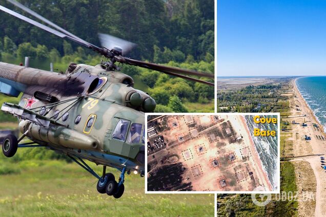 Оккупанты разместили крупную авиабазу на Арабатской стрелке. Фото со спутника