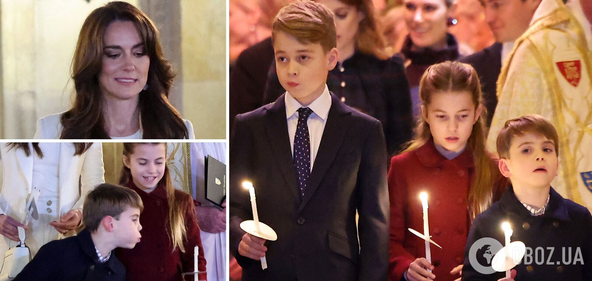 5-річний принц Луї роздратував Кейт Міддлтон своїми витівками під час служби в церкві: що він зробив