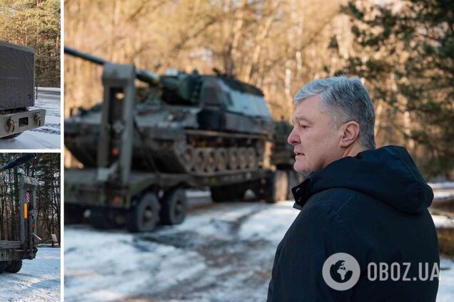 Наші Oshkosh вже на фронті: Порошенко передав артилеристам ще один супертягач