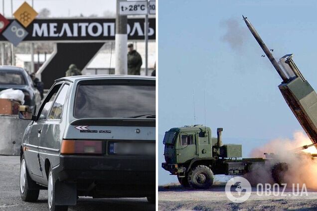 В окупованому Мелітополі 'бавовна': подарунки від ЗСУ прилетіли на базу окупантів, яку 'засвітив' місцевий гауляйтер