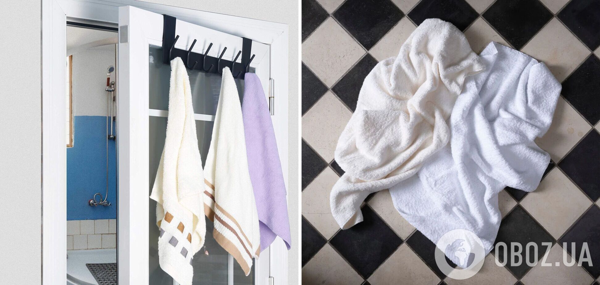 Почему нельзя вешать полотенца на дверь и мыть ими пол: старые суеверия