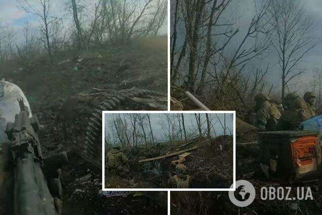 Взятые позиции и новые трофеи: в сети показали видео, как защитники Украины дают бой захватчикам в Бахмуте