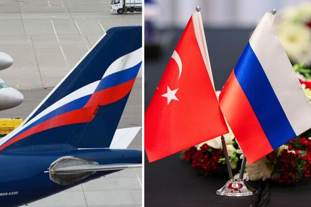 Турция не будет обслуживать самолеты авикомпаний России