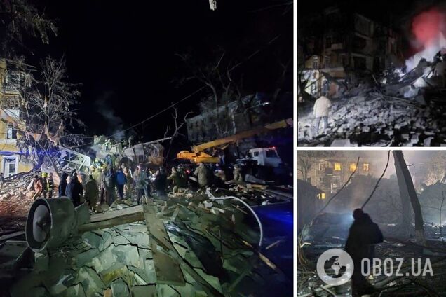 Количество жертв ракетного удара по Краматорску возросло до трех: разбор завалов продолжается. Фото