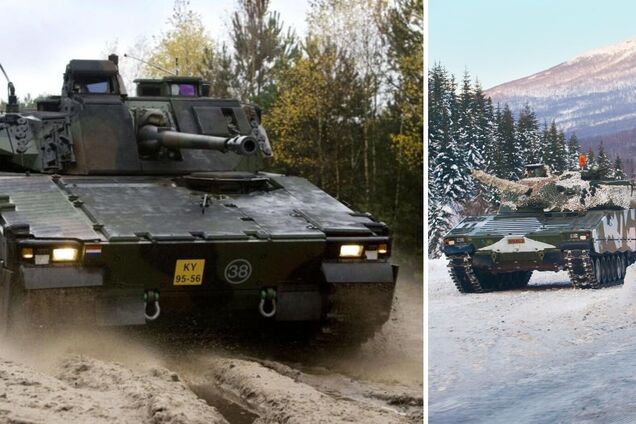 Вездеходные БМП CV 90 (Combat Vehicle 90)