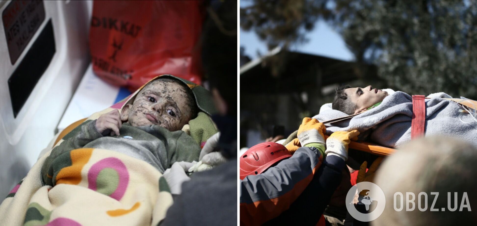 У Туреччині врятували 1,5-річного малюка та його 7-річного брата, які провели під уламками зруйнованого землетрусом будинку 105 годин. Фото