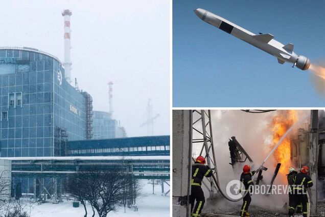 МАГАТЭ: на Хмельницкой АЭС остановили один из энергоблоков из-за российской ракетной атаки