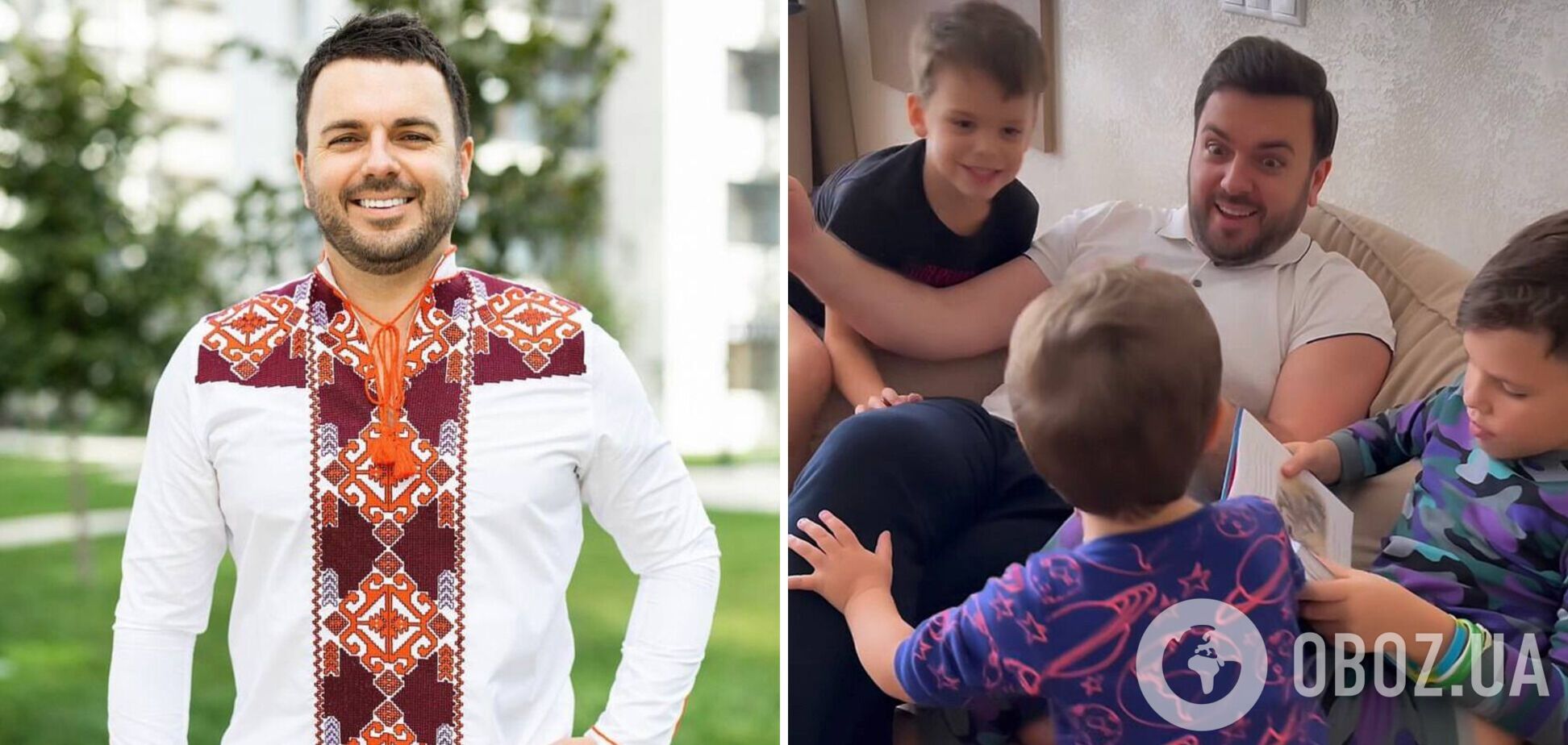 Григорий Решетник развеселил поклонников 'посланием' для захватчиков от младшего сына. Фото