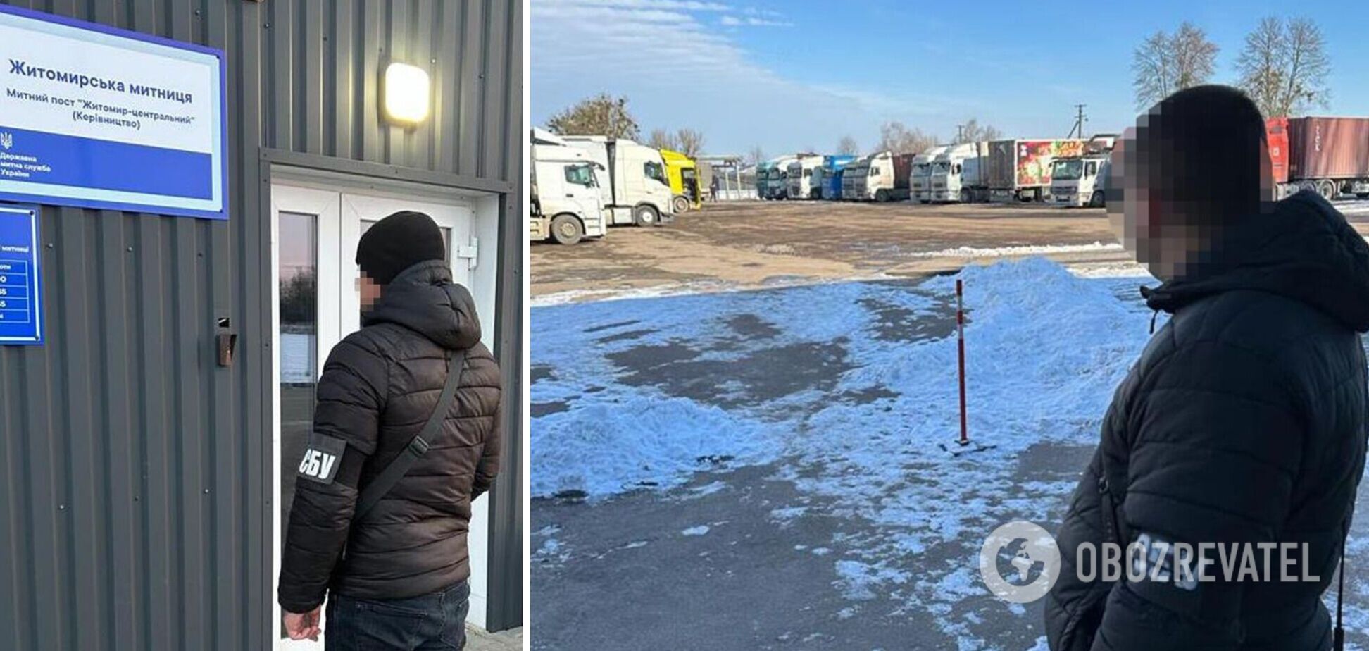 В Украину завозили грузовики по поддельным документам