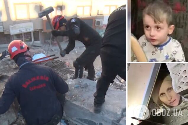 В Турции из-под завалов спасли украинку и ее 4-летнего сына: появились подробности об их состоянии. Фото