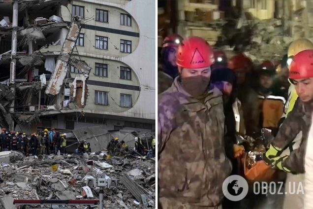 В турецком Газиантепе спасли беременную женщину и ее 6-летнюю дочь, которые провели под завалами 115 часов. Фото