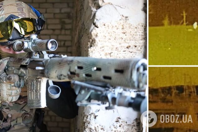 Российские оккупанты попали в ловушку украинских снайперов. Видео