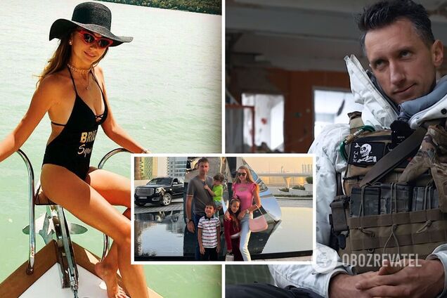 Стаховский расстался с женой-россиянкой из-за решения воевать за Украину. У пары трое детей