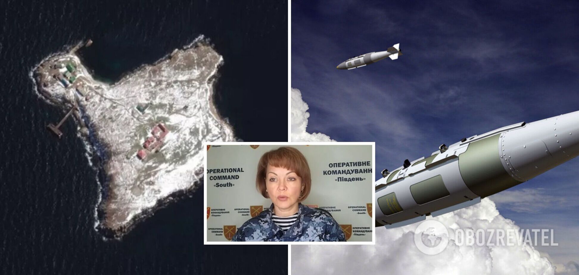 Росія зробила 'натяк': в ОК 'Південь' пояснили, чому окупанти скинули авіабомби на острів Зміїний