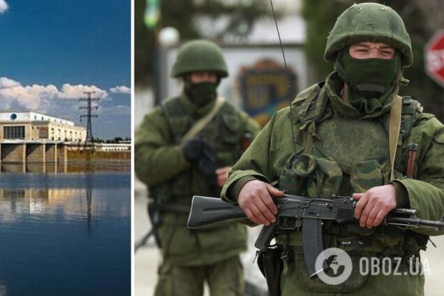 Оккупанты осушают Каховское водохранилище