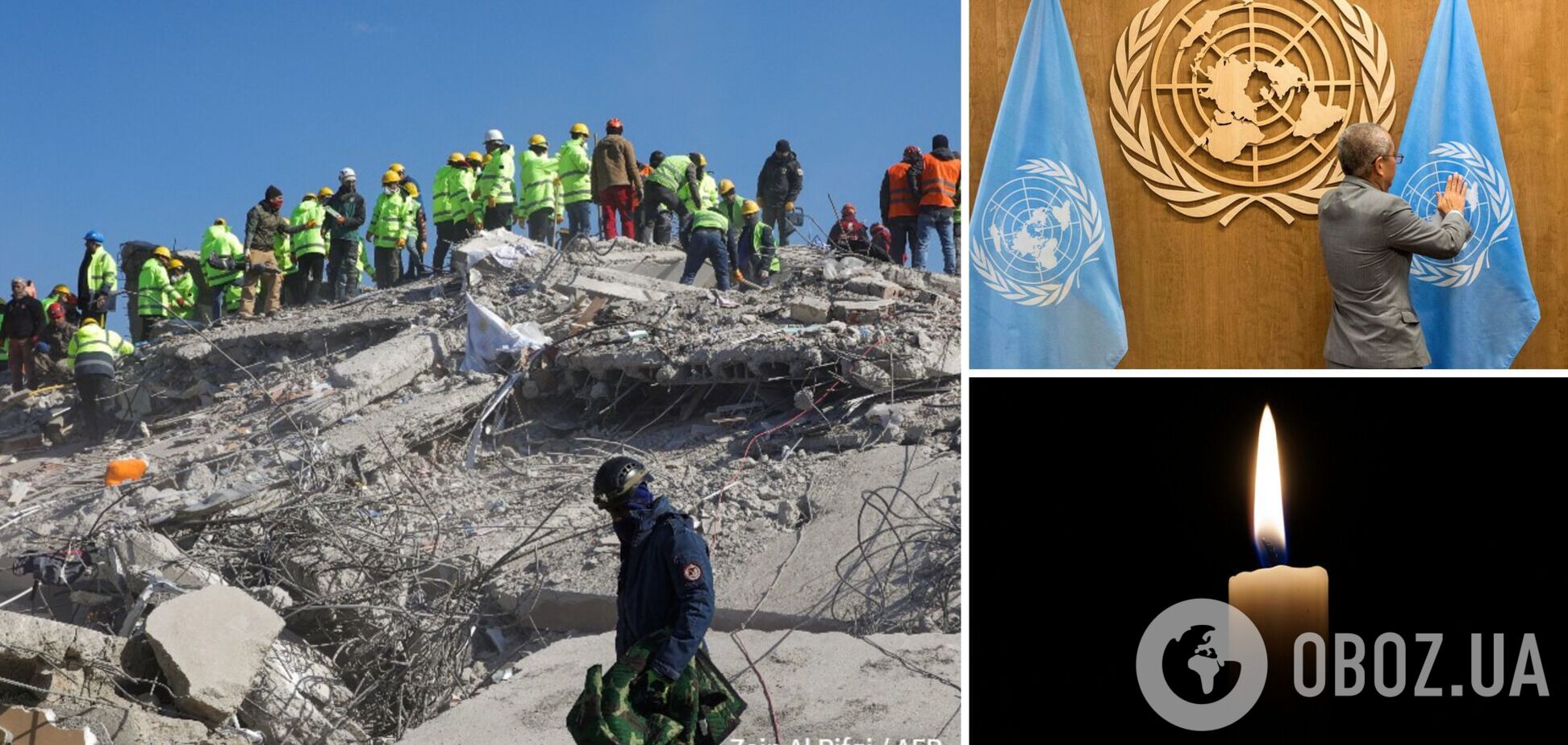 Кількість жертв землетрусу в Туреччині та Сирії перевищила 33 тисячі осіб: прогнози ООН ще гірші