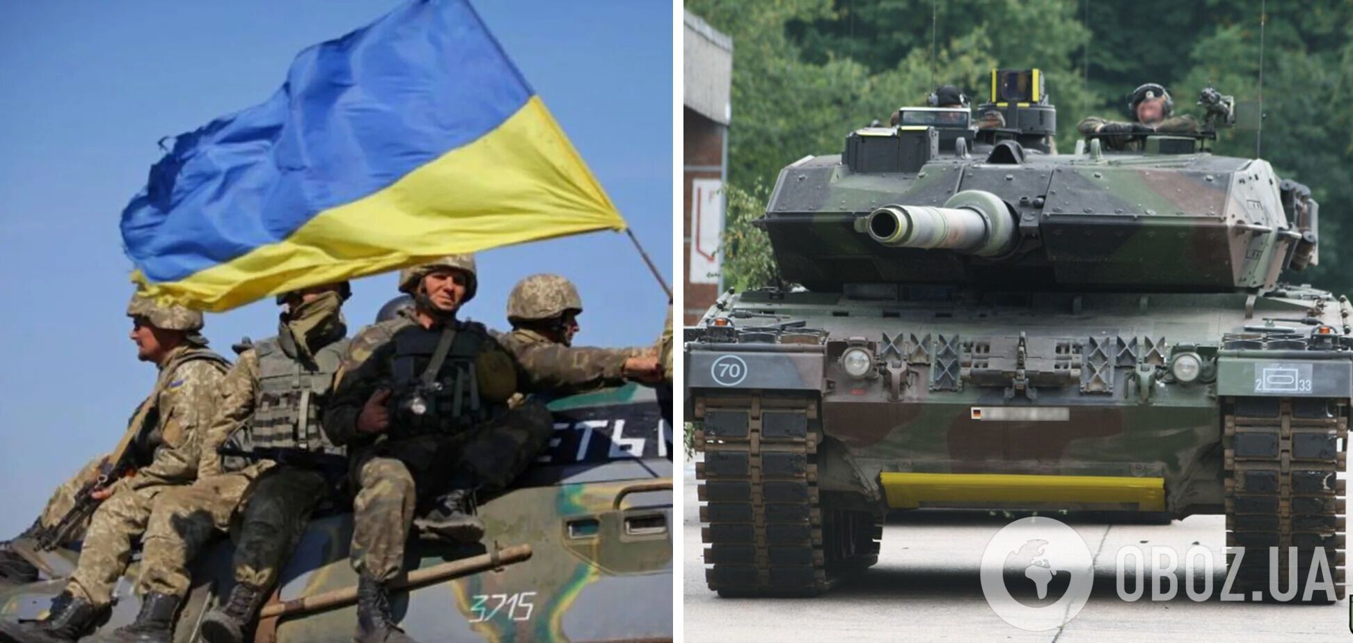 Учения украинских военных в Германии с Leopard 2