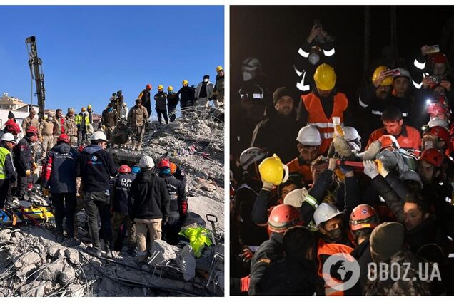 Число жертв землетрясения в Турции и Сирии превысило 37 тыс. человек: под завалами продолжают искать людей. Фото и видео