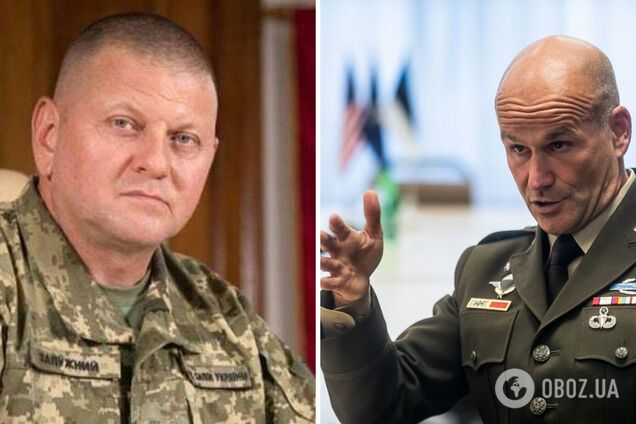 Залужный накануне 'Рамштайн-9' обсудил с генералом Каволи военную помощь Украине и ситуацию на фронте