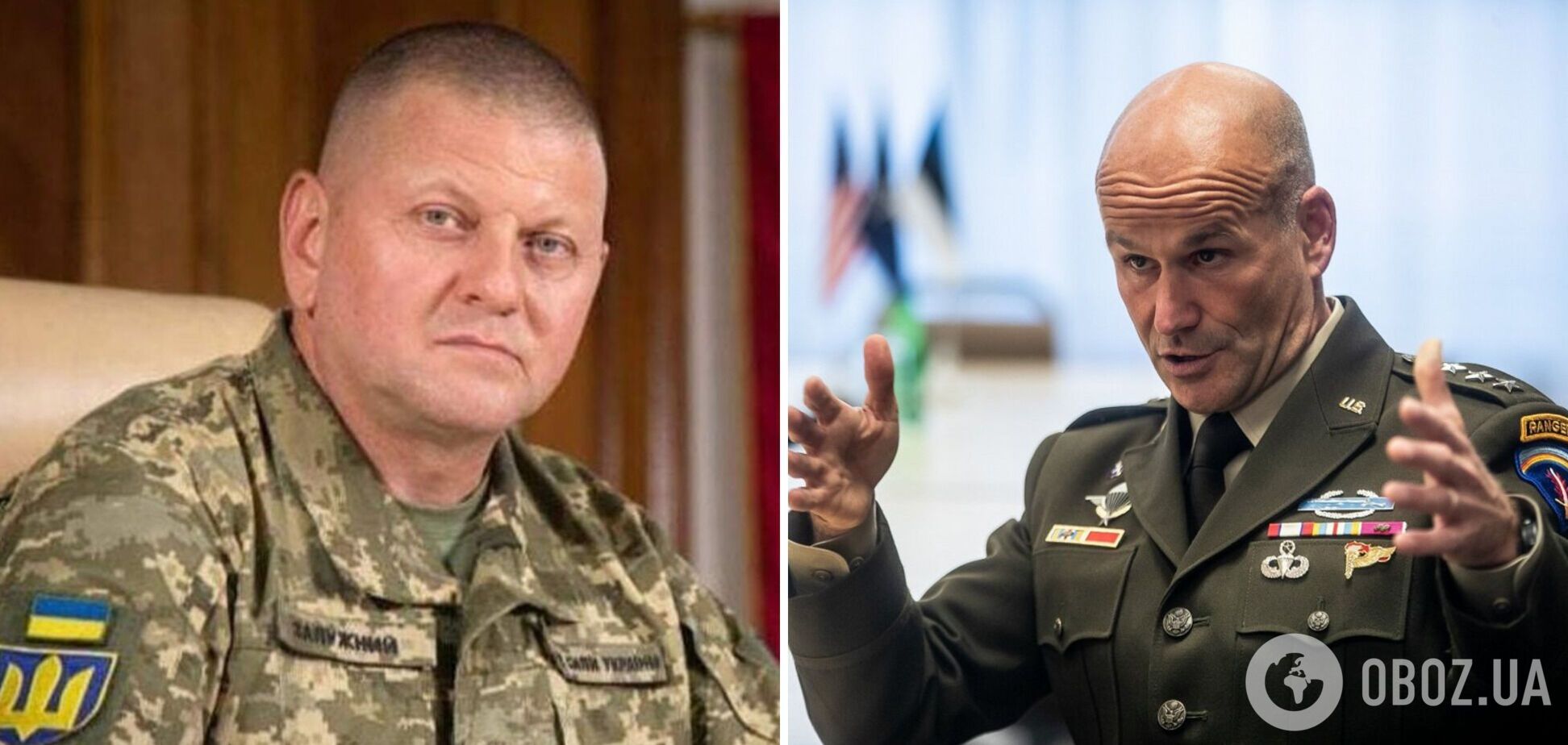 Залужний напередодні 'Рамштайн-9' обговорив із генералом Каволі військову допомогу Україні та ситуацію на фронті