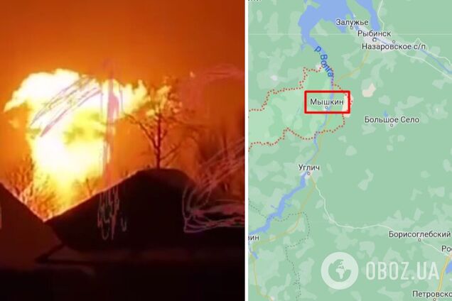 В России очередной 'хлопок': после взрыва загорелся газопровод, огонь пылает вблизи села. Видео