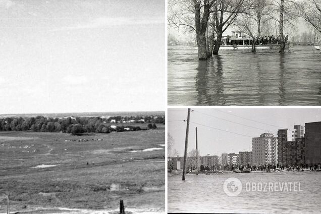 Бульвар Перова и Троещина в прошлом веке