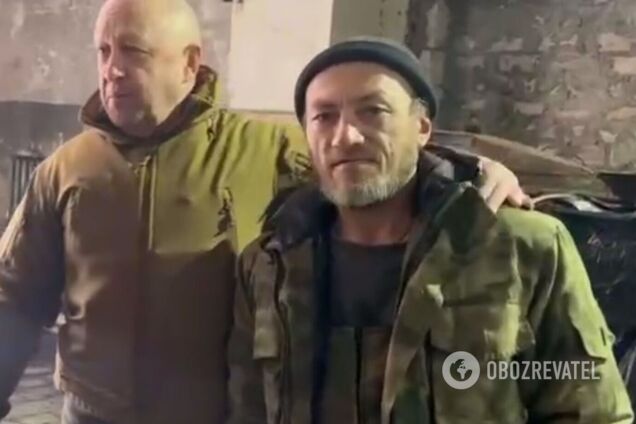Пригожин показал очередную серию шоу 'Зек и кувалда': пока живой 'вагнеровец' рассказал об украинском плене. Видео