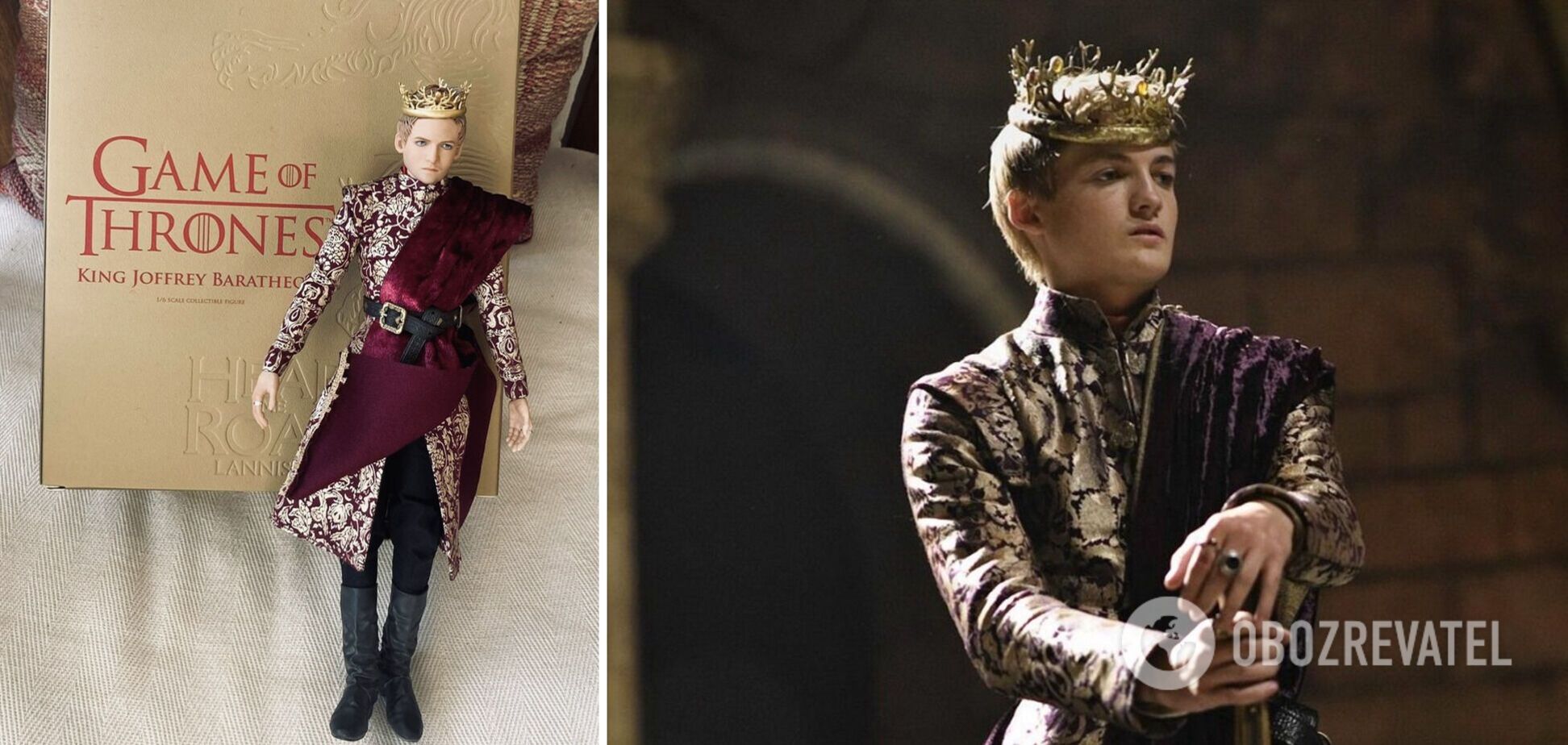 Зірка 'Гри престолів' виставив на аукціон статуетку свого персонажа, аби допомогти Україні