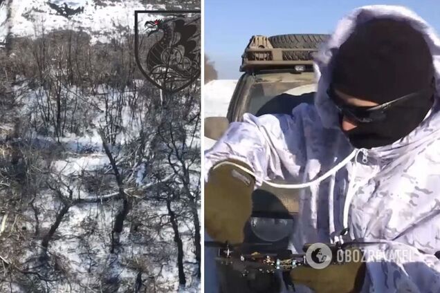 В Донецкой области украинские морпехи испепелили БМП оккупантов, которые пытались штурмовать их позиции. Видео