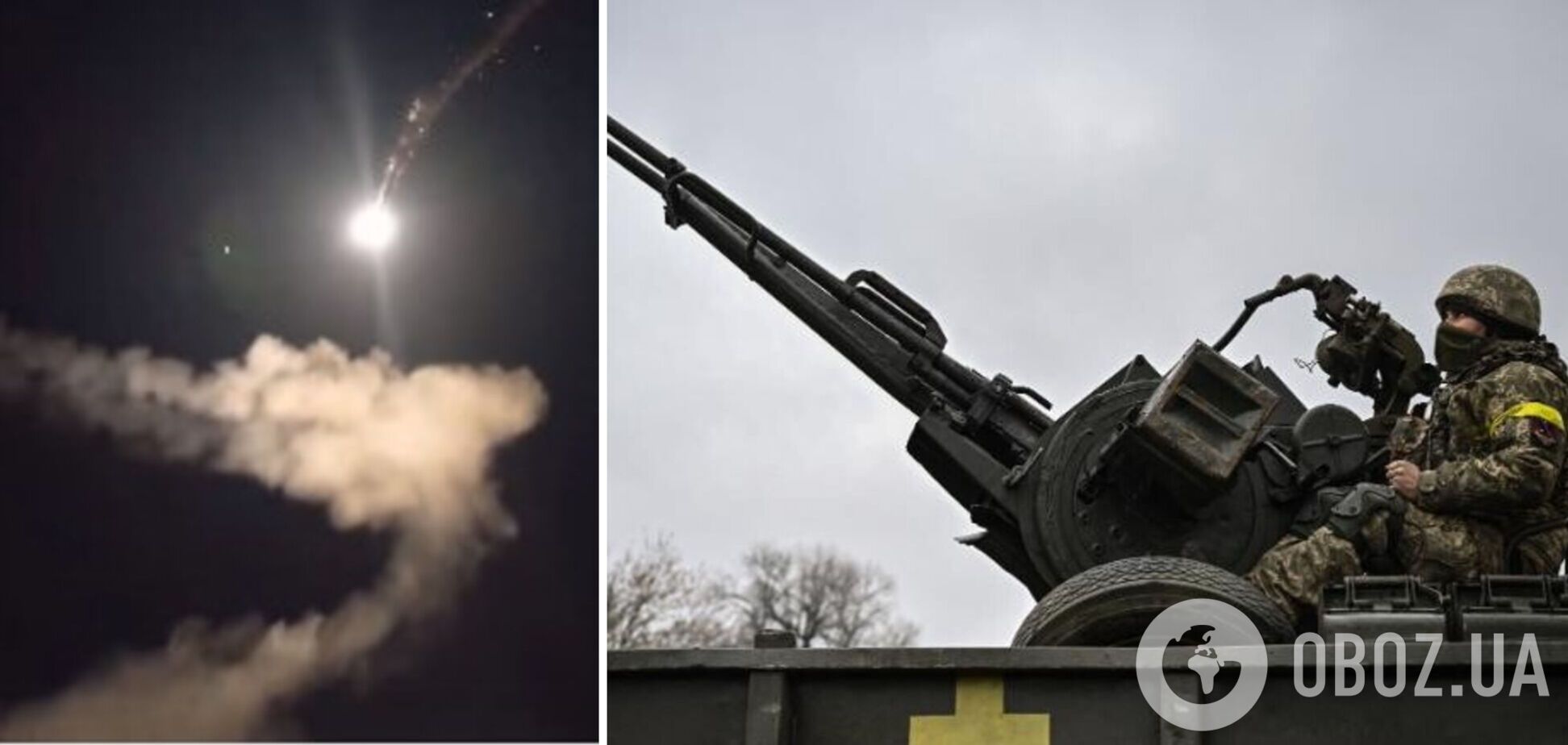 Украинские зенитчики показали, как сбили вражескую ракету в ночном небе: впечатляющее видео