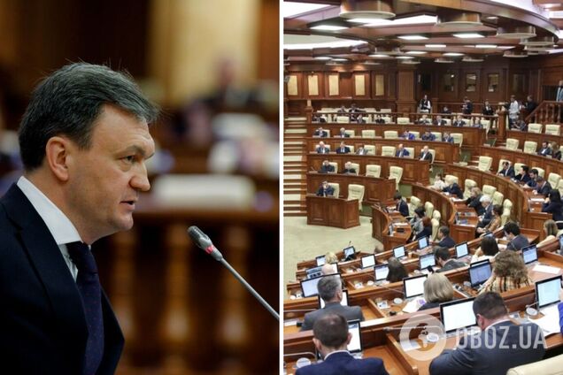 Парламент Молдови затвердив новий уряд: противники Санду ледь не влаштували бійку біля трибуни. Фото