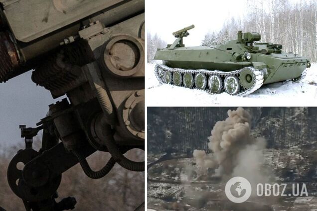 Воины ВСУ под Бахмутом уничтожили редкую российскую бронемашину 'Штурм-С'. Видео