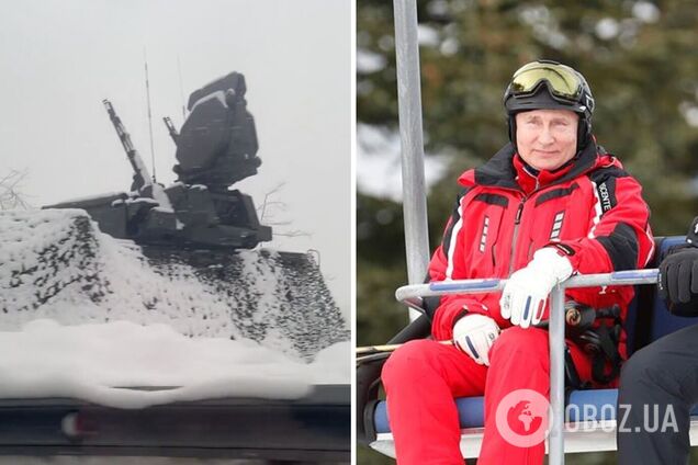 У Росії розмістили системи ППО на курорті біля Сочі, де Путін катається на лижах. Відео