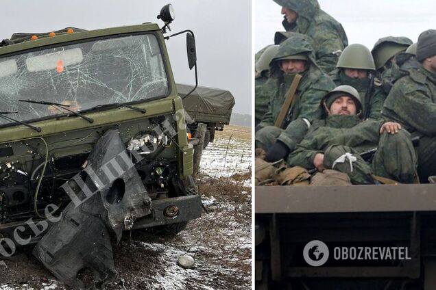В Брянской области КАМАЗ с военными взорвался на собственной мине: водитель решил сократить путь. Фото