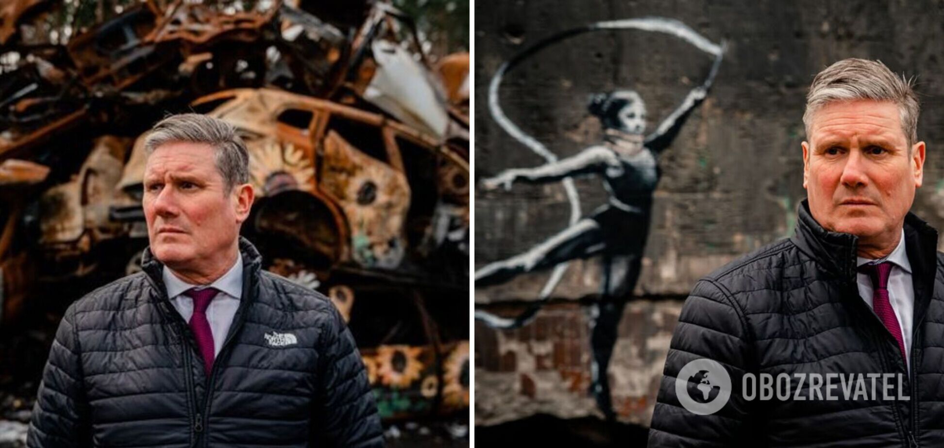 До Києва з неанонсованим візитом прибув лідер британської опозиції: побував у Бучі та зустрівся із Зеленським. Фото й відео