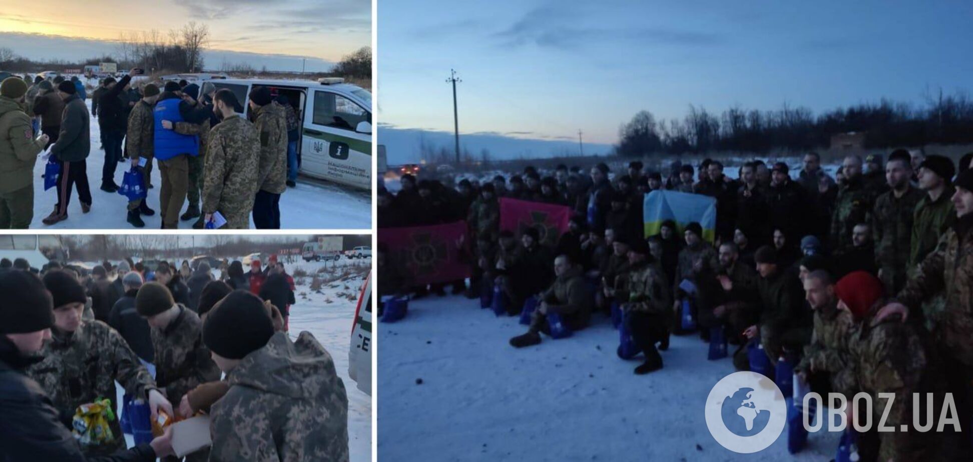 Из российского плена вернули 101 украинца: среди них защитники Мариуполя и похищенный зам мэра Энергодара. Фото и видео