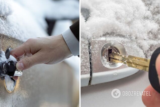 Як відкрити замерзлий замок у авто: два швидких лайфхаки