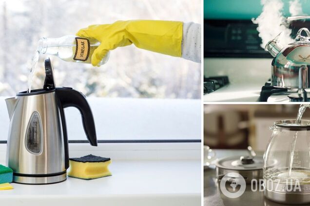 Как отчистить чайник от налета: доступный способ