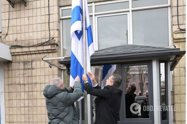 В Киеве возобновило работу посольство Израиля, не работавшее с начала вторжения РФ. Фото